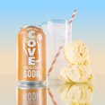 thumbnail image 4 of (Pack Of 24) Cove Soda Probiotic Cream Soda 12 Fl Oz, 4 of 4
