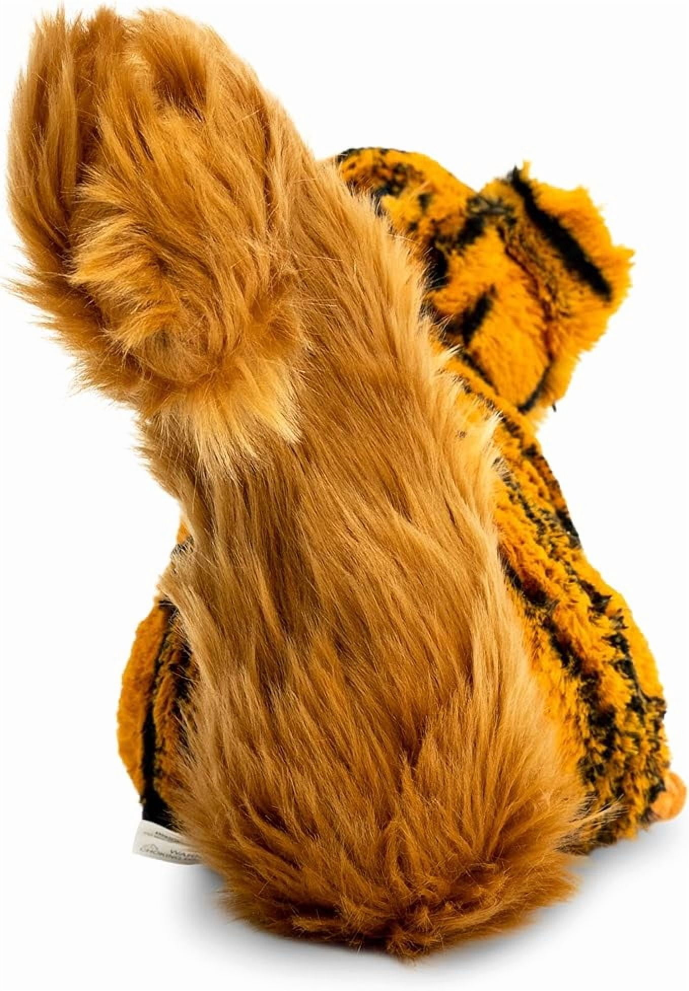 RANDIMALS Squiger Squirrel–Tiger Hybrid Plush Stuffed Animal Toy 17", Soft & Huggable, Encourages Imagination & Adventure