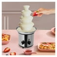 thumbnail image 4 of 4-Tier Chocolate Fountain Machine Electric Chocolate Melting Fountain Machine for Hotels Weddings, 4 of 7