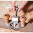 thumbnail image 3 of Jinsinto Router Plane,DIY Hand Planer for Woodworking,Stainless Steel Hand Router Plane with Comfortable Wood Handle ,Easy Adjustable Blade Wood Planer, for All Kinds of Wood Trimming, 3 of 5