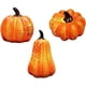 thumbnail image 2 of Lámpara de calabaza de resina para Halloween, linterna LED de calabaza para Halloween, pequeña lámpara de calabaza de simulación, lámpara LED a batería, decoración de linterna de calabaza plana (C), 2 of 4