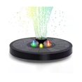 thumbnail image 1 of Solar Fountain 3w Solar Powered Bird Bath Fountains With Flower, Outdoor Water Feature Solar Founta_Perfect Gift, 1 of 5