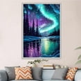 thumbnail image 3 of DIY 5D Diamond Painting Kit (for Adults) Diamond Painting "Aurora Scenery" - Full Diamond Crystal Rhinestone Embroidery Craft Kit, Can Be Used as Gift, Wall Decoration, 3 of 8