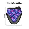 thumbnail image 3 of Pofeuu blue Skull purple flower1 Print Thickened Mini Silicone Oven Mitts Heat Resistant, Rubber Oven Mitt Gloves, Finger Pinch Grips, Pot Holder, Silicone Potholder, 3 of 7