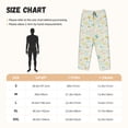 thumbnail image 4 of Lsque Funny Chicken Print Women's Pajama Pants, Lounge Pant - Comfortable Home Wear,Elastic Waistband, Stylish Design-XX-Large, 4 of 9