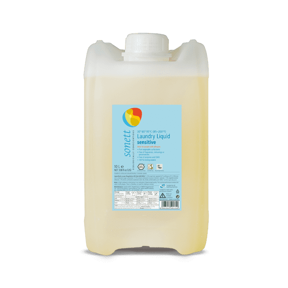 Laundry Liquid Sensitive (2.6 gal/10L)   Laundry Liquid Sensitive (2.6 gal/10L)