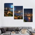 thumbnail image 4 of COMIO Canvas Wall Art Living Room Hamburg City Poster Pictures Bedroom Prints Decor 12''x16''X3 Panels, 4 of 4