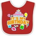 thumbnail image 3 of Inktastic It's My Birthday Boys or Girls Baby Bib, 3 of 4