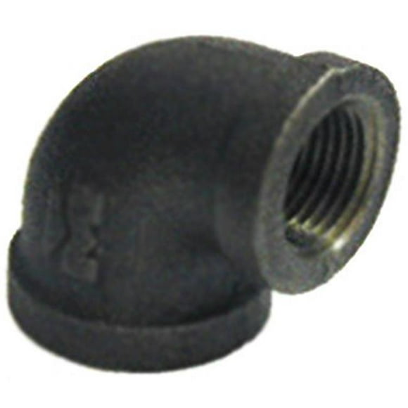 LDR Global Industries 310 RE-1238 0.5 x 0.38 in. Coude Réducteur Noir