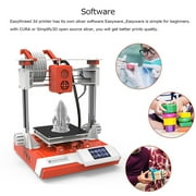 EasyThreed K6 3D Printer for Kids and Beginners, Desktop FDM 3D Printer with 2.4'' Touchscreen Control, 10m PLA Filament, Quick Assembly, Print Size 3.94x3.94x3.94in