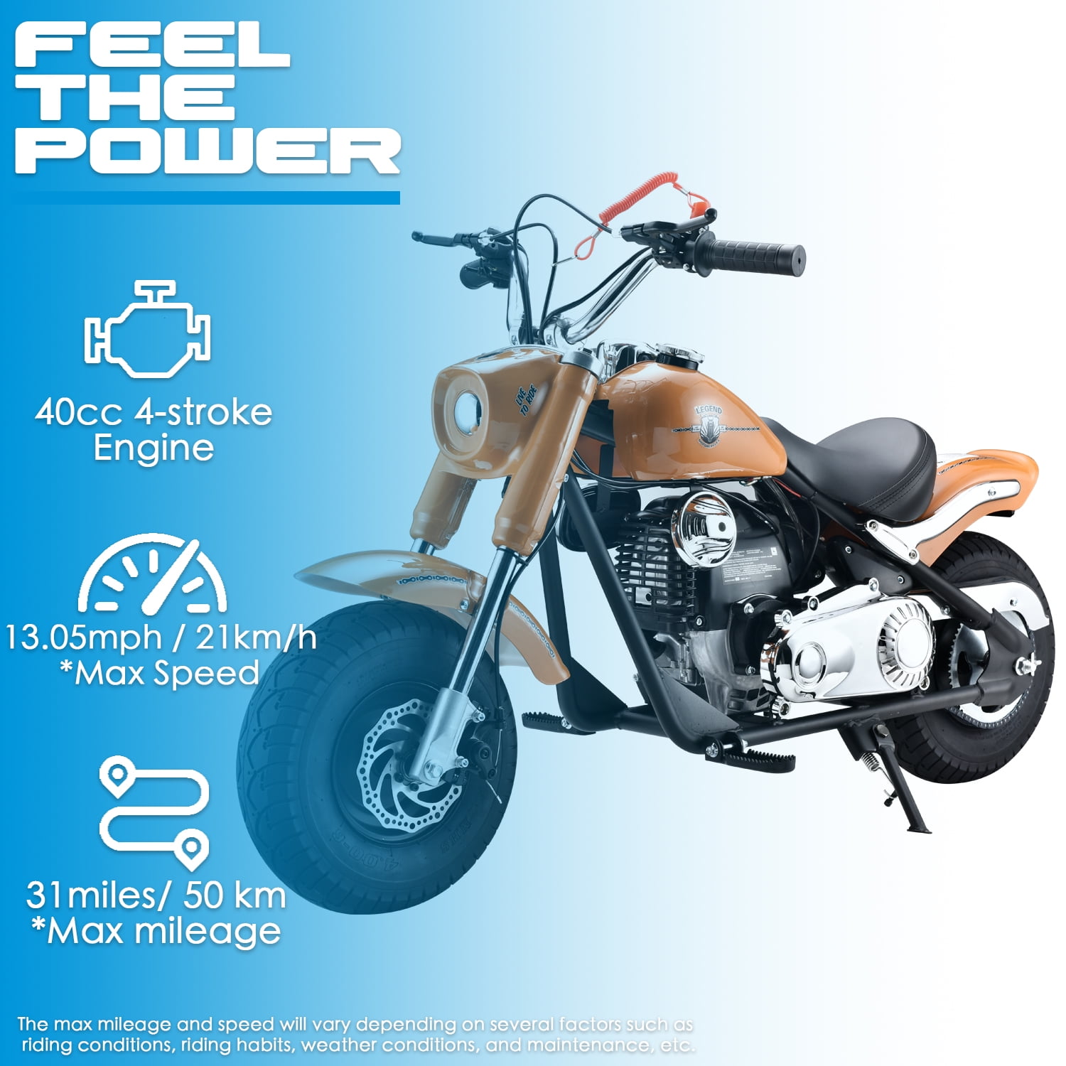 SYX MOTO MT-7 40cc 4 Stroke Mini Gasoline Motorbike, Kids Dirt SYX MOTO MT-7 40cc 4 Stroke Mini Gasoline Motorbike, Kids Dirt