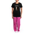 thumbnail image 4 of CafePress - It's All About Me Women's Dark Pajamas - Women's Short Sleeve Print T-Shirt and Pants Dark Cotton Pajama Set, 4 of 7