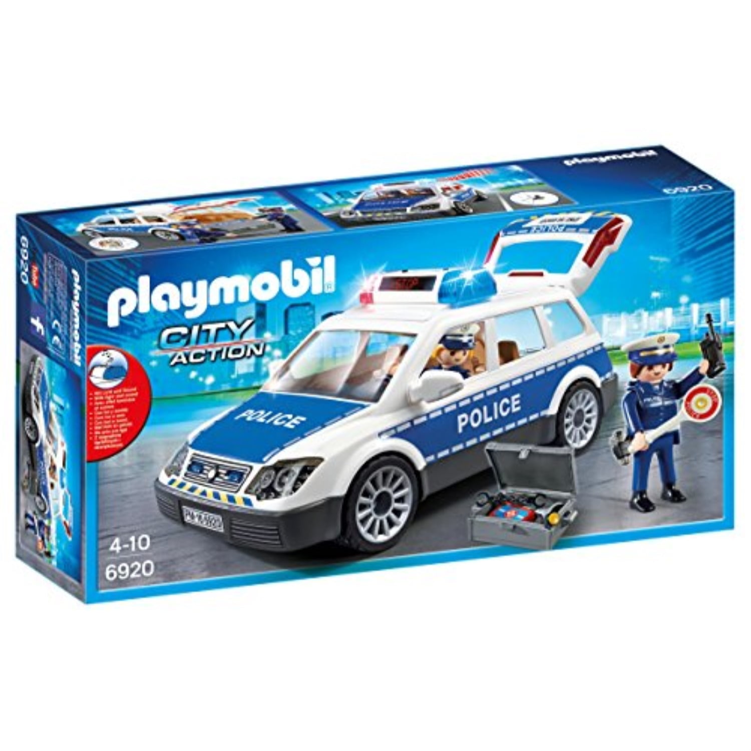 playmobil police car walmart