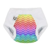 Angle View: Super Undies Bedwetting Training Pants (Rainbow Bright, XXLarge)