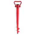 thumbnail image 4 of Soporte de tornillo portátil para sombrillas, soporte para sombrilla de playa de arena roja Garden Anchor, 4 of 4
