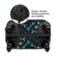 thumbnail image 6 of Uemuo Little Fish Skeleton Printed Washable Luggage Cover - Fashion Suitcase Protector Fits 18-32 Inch Luggage -Large, 6 of 9