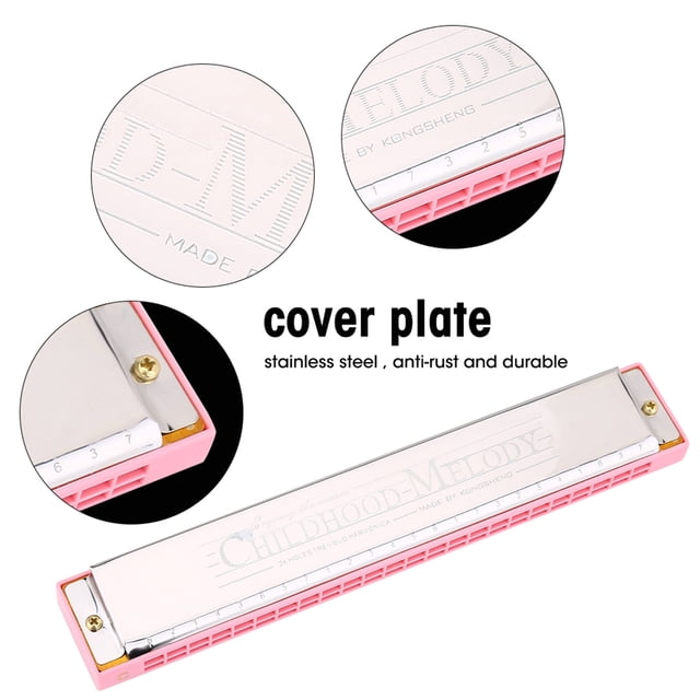 Resin Comb Wind Instrument C Harmonica, Stage Performance For Beginner Learning Music Enthusiast For Teaching Supplies