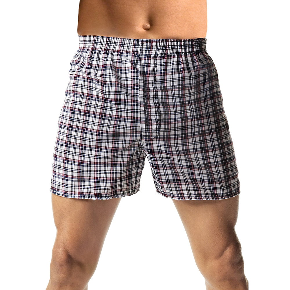 Hanes - Hanes Men's TAGLESS® Woven Boxers with Comfort Flex® Waistband ...
