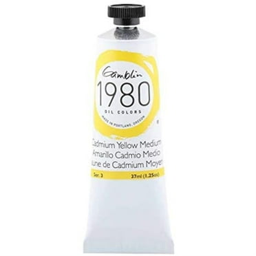 Gamblin 1980 Oil Cadmium Yellow Med 37Ml