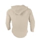 thumbnail image 5 of Men's Solid Color Casual Long Sleeved Shirt With Hood And Drawstring Cotton And Linen Cardigan 3XL, 5 of 5