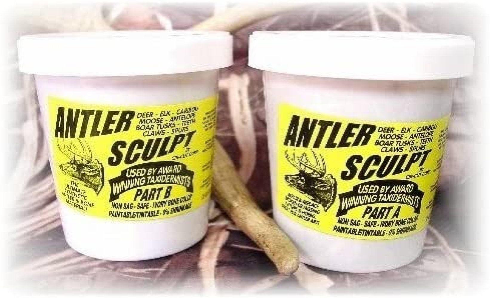 1.5 lb All Game Epoxy Sculpting Putty Taxidermy Antler Art Crafts Deer Fish 