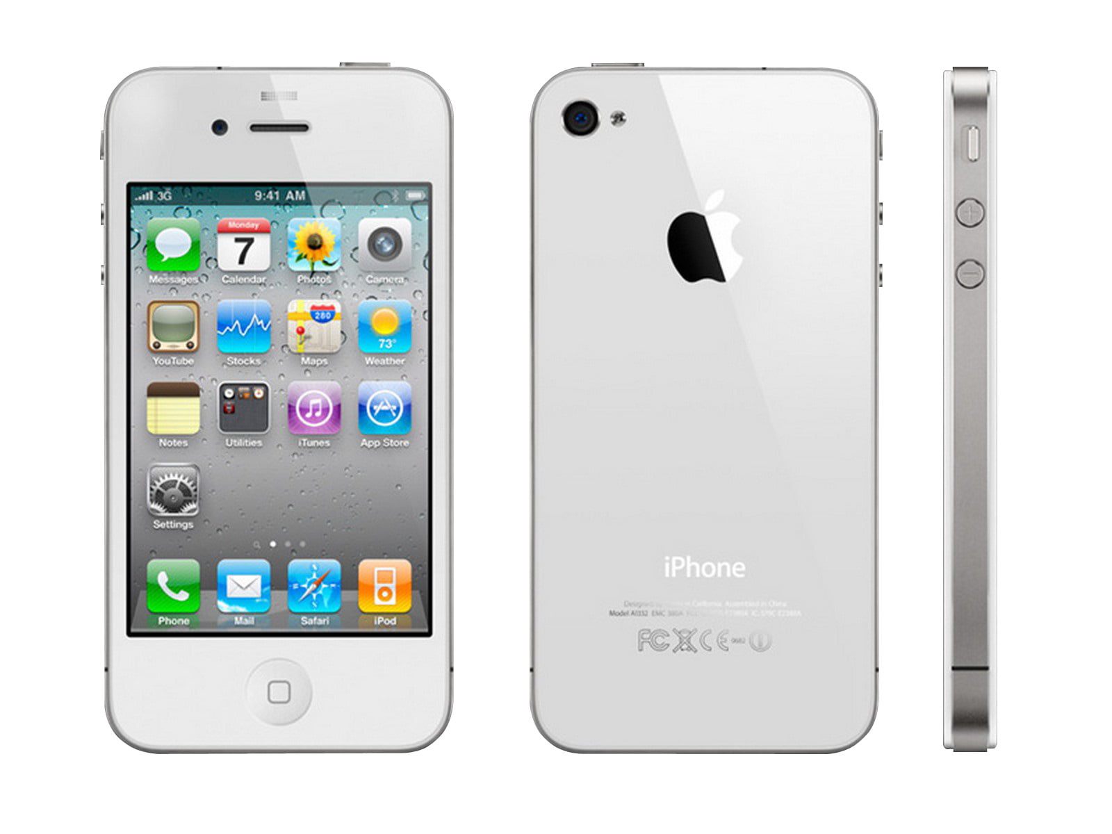 Promoten Machu Picchu Beide Restored Apple iPhone 4 8GB Unlocked GSM Phone - White (Refurbished) -  Walmart.com