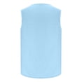 thumbnail image 5 of Honeeladyy Men's Cotton Linen Set Sleeveless Cardigan Vest Shorts Two-Piece Set #Sb-Light Blue-M, 5 of 8