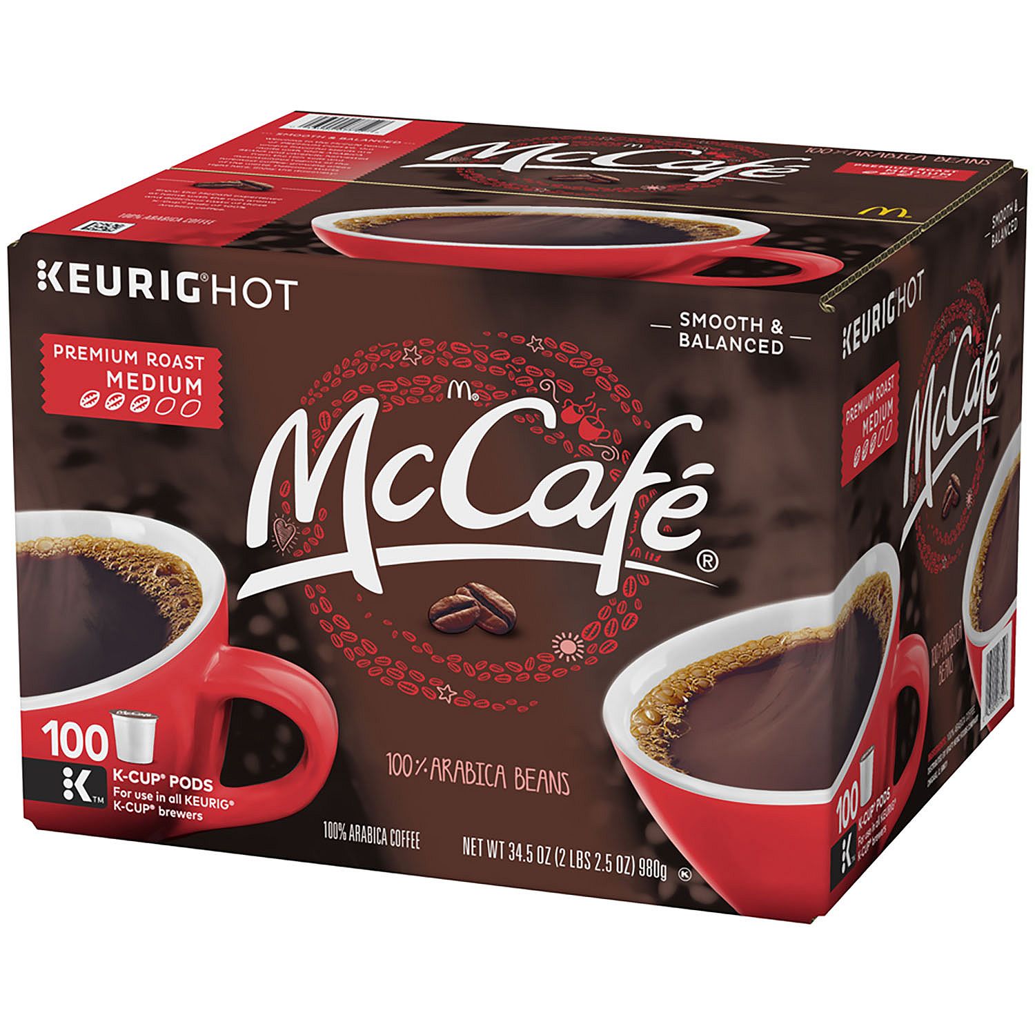 Mccafe Premium Roast K-Cup Coffee Pods 