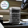thumbnail image 3 of Retirement Gift for Woman,Gifts for Men,Women,Gifts for Dad''s Birthday Holiday Christmas,Dad Gifts for Retired Dad Grandpas,Stylish 20 oz Black Tumblers,Cup,Mug, 3 of 7