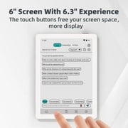 Bigme B6 6-Inch Color E-Paper Tablet Android 14 Reader with 4GB+64GB Storage White