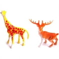 thumbnail image 5 of 8PCS Plastic Zoo Animal Figure Tiger Leopard Hippo Giraffe Kids Animal Toys Gift, 5 of 5