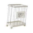 thumbnail image 4 of Cesta de lavandería con ruedas Strade Fareast Limited plateado, 4 of 8