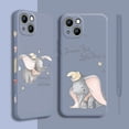 thumbnail image 5 of Funda de teléfono Dumbo Anime para Apple iPhone 15 14 13 12 Mini 11 Pro XS MAX XR X 8 7 Plus funda de cuerda líquida izquierda, 5 of 5