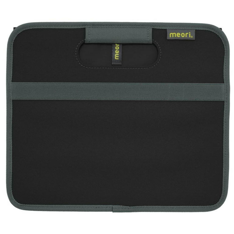meori A100025 Classic Collection Small Foldable Storage Box, 15 Liter / 4  Gallon, in Lava Black To