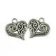 thumbnail image 5 of 100 Piezas de Joyería de Colgantes de Corazón Hueco Que Hace La Cadena Al Por Mayor de La Antigua Zulema Colgantes de corazón hueco, 5 of 7