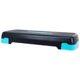 thumbnail image 3 of Fitvids Adjustable Aerobic Stepper Platform, Non-Slip Workout, 27", Black/Blue, 3 of 6