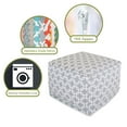 thumbnail image 6 of Majestic Home Goods Ottoman Pouf Links Gray, 6 of 6