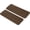 Coffee, variant on 2Pcs Felt Base Shaper, 13.8x5 Inch Rectangle Bag Bottom Shaper Pad Cushion Purse Liner Board Insert Arc Corner for Handbags Tote Crossbody Backpack, Coffee
