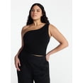 thumbnail image 4 of Avia Women's One Shoulder Sports Bra, Sizes XS-XXXL, 4 of 6