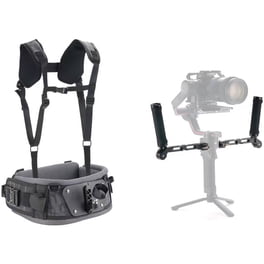 Hersmay Camera Cage With Top Handle For Canon EOS R7 - Aluminum Cage With Arca Plate, Cold Shoe, NATO Rail