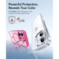 thumbnail image 2 of Funda ESR para iPhone 17 con soporte Stash MagSafe color rosa, 2 of 9