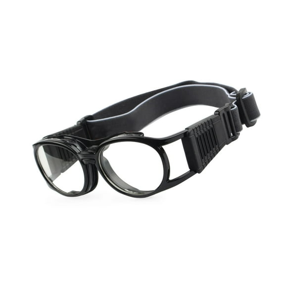 Gafas de baloncesto retro Gafas de seguridad ajustadas para voleibol, fútbol, deportes de equipo, deportes al aire libre
