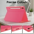thumbnail image 6 of Fintie Case for Samsung Galaxy Tab S10 Lite/ S10 FE/ S9 FE 5G 10.9 Inch/Tab S9 11 Inch with S Pen Holder, Slim Shield Multiple Angle Stand with Soft TPU Back Shell Cover,Pink, 6 of 9