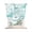 Aqua, Mint, White, variant on Light Brown Monstera Deliciosa Tie Up Curtains for Small Windows,Adjustable Rod Pocket Valance 45 Inch Short, Tropical Summer Botanical Window Treatment Balloon Roman Blind Shade, 34" x 45"