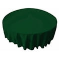 thumbnail image 2 of LA Linen TCpop72R-GreenHuP20 Nappe en Popeline de Polyester Vert Chasseur - 72 Po Ronde, 2 of 3