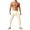 Light Apricot, variant on Mens Cotton Double Crotch High Stretch Slim Fit Thermal Long Johns White XXL
