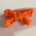 thumbnail image 5 of ENFLASH My First Halloween Baby Girl Outfit Newborn Pumpkin Romper Corduroy Suspender Overalls Headband 3-Pieces Halloween Clothes, 5 of 11