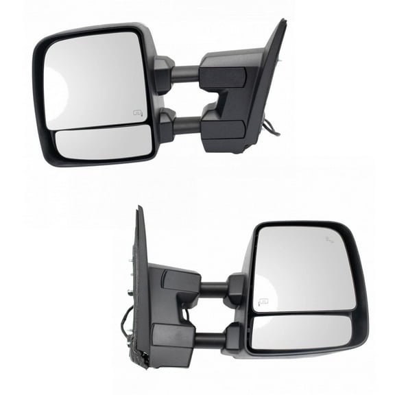 Trail Ridge Mirror Power Heater Blind Spot Puddle Turn Signal Pair for Titan TR00785 Fits select: 2016-2018 NISSAN TITAN XD
