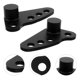 thumbnail image 1 of BESTYASH 1Jgo Kit De Soporte Para Motocicleta En Hierro Negro Ajustable Para Bajar Altura De Suspensión Trasera, 1 of 7