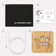 thumbnail image 4 of Productos de madera maciza de estilo europeo, regalos decorativos creativos, luces nocturnas, lámparas para perros salchicha, 4 of 5